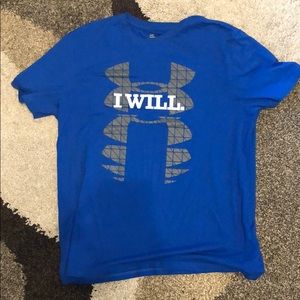 Under Armor Blue Heat Gear Shirt